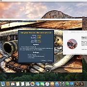 Screen Shot 2016-12-21 at 18.54.29  Test karty graficznej NVidia GT 710 1 GB programem Unigine Heaven Benchmark 4.0. Ustawienia 1280x720 Basic.